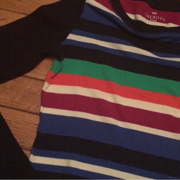 Women’s Talbots Soft Striped Top - Picture 4 of 6